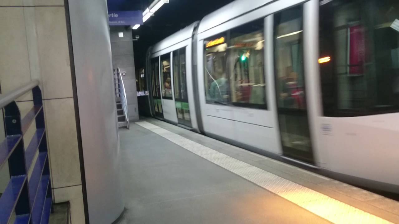 Normandie,Rouen station métro théatre des arts - YouTube