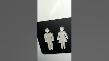 Unveiling the hidden artistry of 3D washroom signs