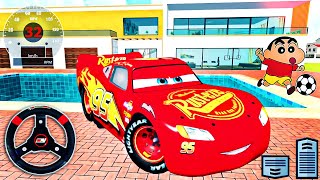 Shinchan Buys Lightning McQueen | Indian Theft Auto Simulator | Funny Android Gameplay screenshot 3
