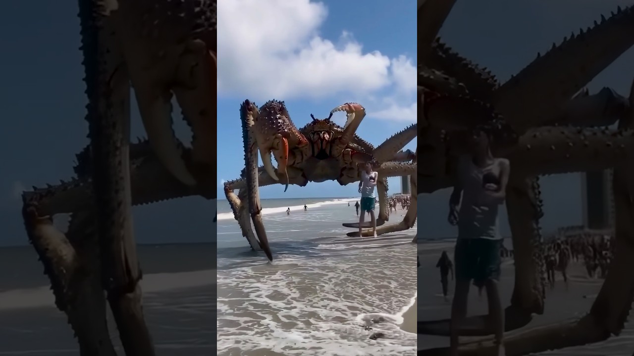 The crab invasion begins 