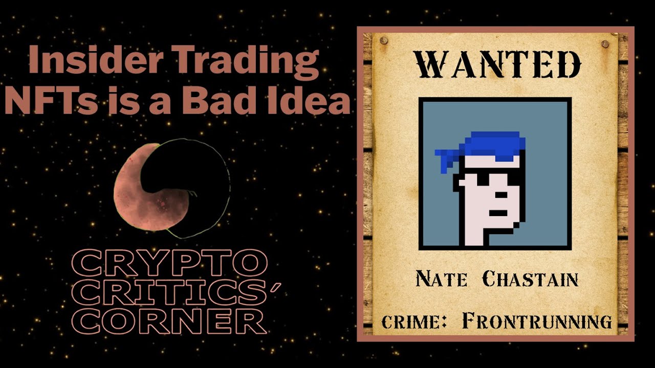 Insider Trading NFTs While Working at OpenSea is Stupid (and Illegal) -  Episode 80