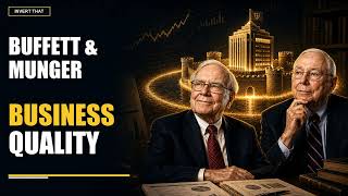 Buffett & Munger on Business Quality | How to Identify Great Businesses
