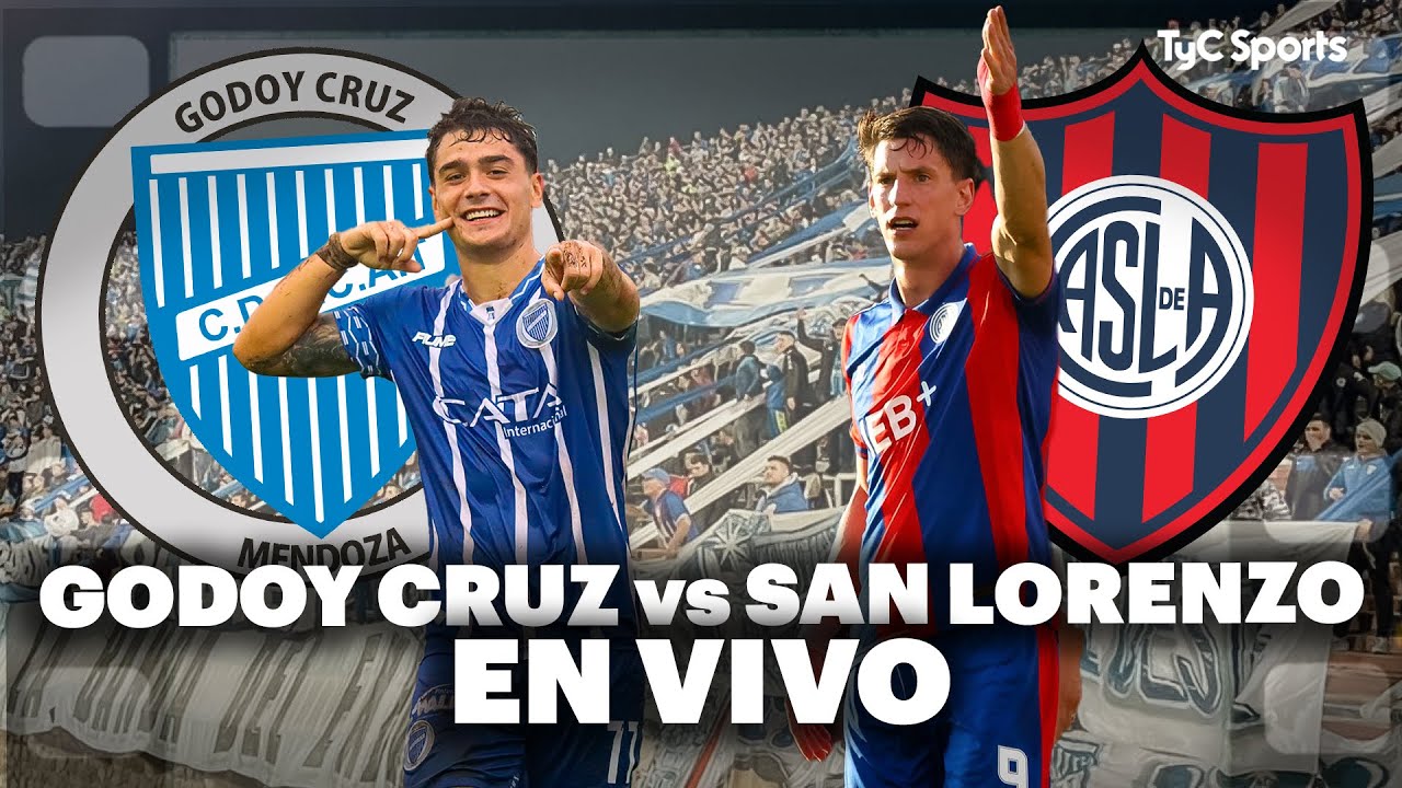 GODOY CRUZ vs SAN LORENZO | Liga Profesional - Fecha 10 ⚽ VIVILO en ...