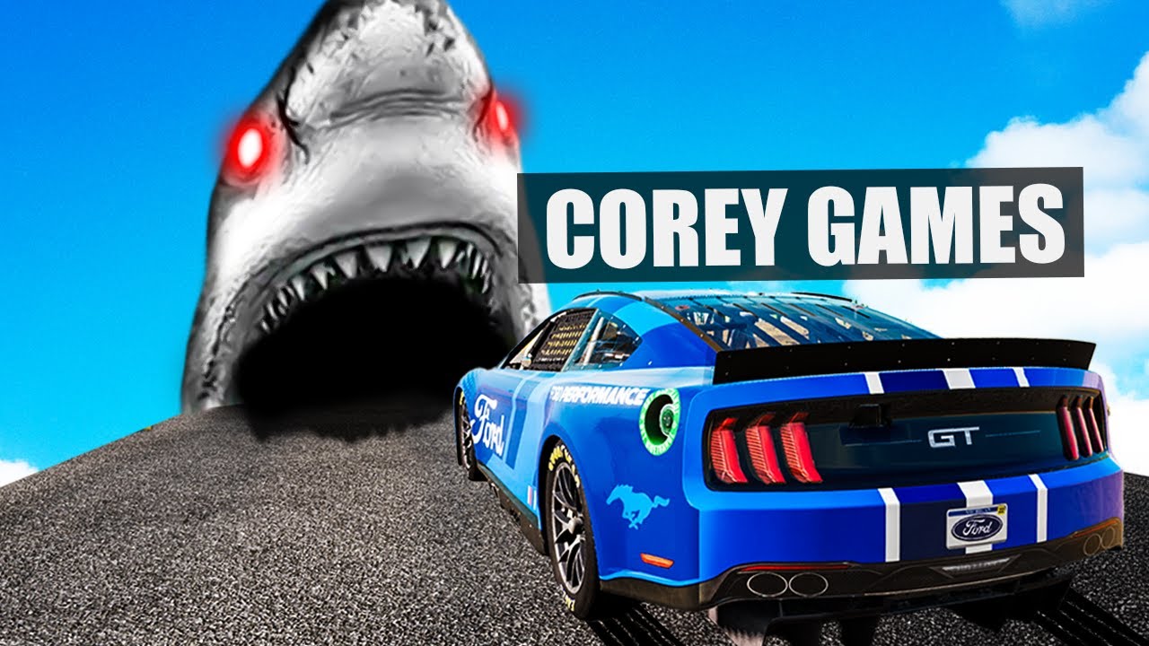 Nascar против Cursed Roads в beamNG