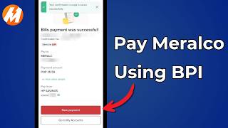 How To Pay Meralco Using BPI (step by step)