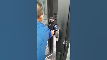 Khoá điện tử KASSLER KL579BL dành cho cổng sắt #khoathongminh #khoavantay #kassler