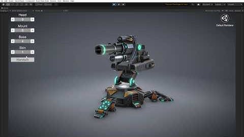 Tower Defence Sci-Fi Turrets Pack
