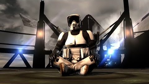 Star Wars: The Force Unleashed II - Scout Trooper Vs. Vader, Chewie, Han And Leia