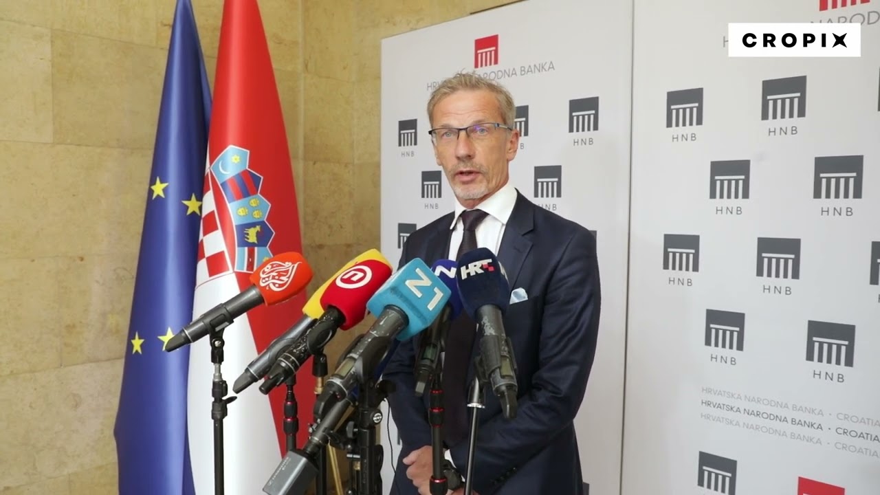 Guverner HNB-a Boris Vujčić o aktualnim gospodarskim kretanjima i prognozama