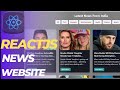Reactjs News Website Project For Beginners