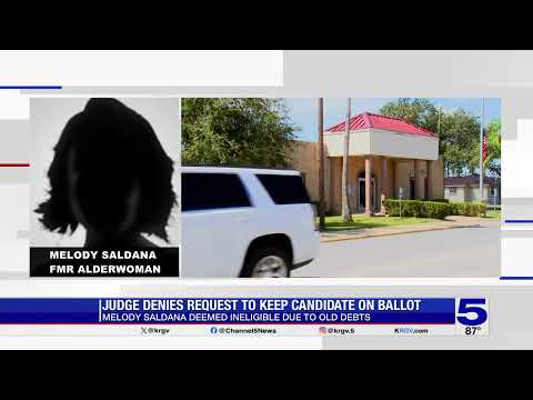 Judge denies request to keep Edcouch candidate on November ballot