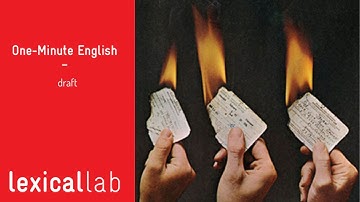 ONE-MINUTE ENGLISH: draft LEARN WITH LEXICAL LAB