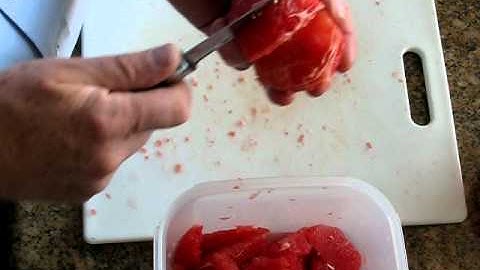 How to section a grapefruit - take 2