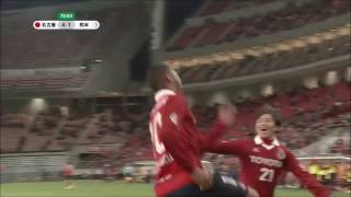 【公式】ゴール動画：フェリペ ガルシア（名古屋）79分 名古屋グランパスvsロアッソ熊本 明治安田生命Ｊ２リーグ 第6節 2017/4/1