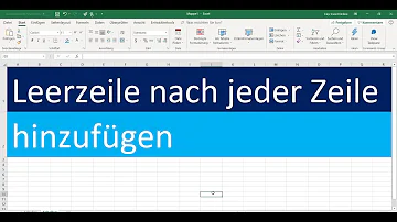 Wie macht man eine Leerzeile?