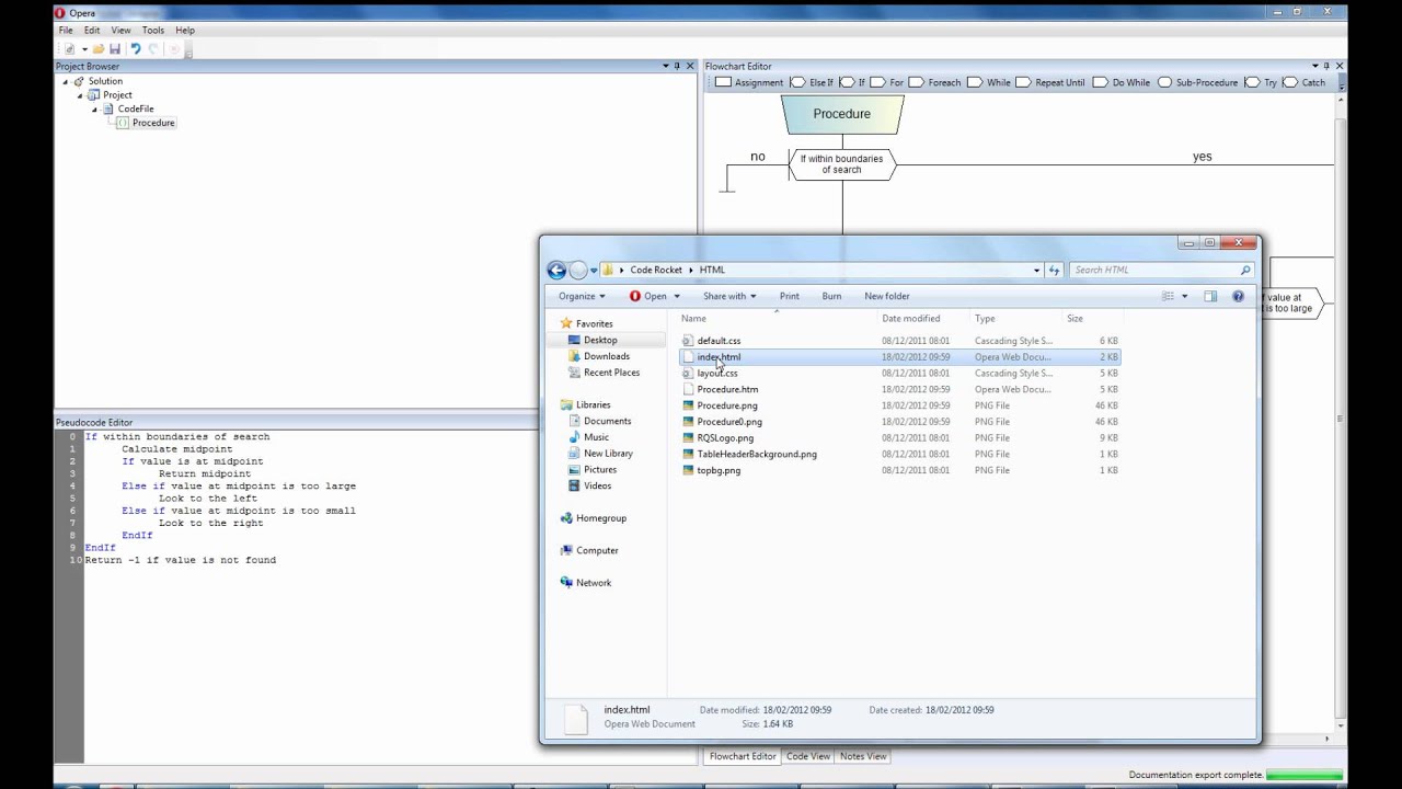 Code Rocket Designer - HTML Output - YouTube