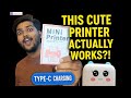 Mini Bluetooth Thermal Printer Unboxing &amp; Review | Type-C Charging | Best Gadget for Notes &amp; Labels!