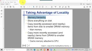 computer organizations & design_ ch_5_Large and Fast Exploiting Memory Hierarchy.mp4