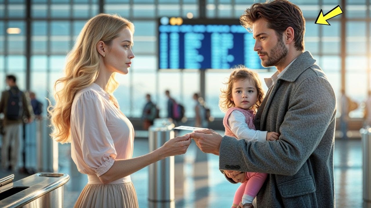 Она уступила билет уставшему отцу с ребёнком… не зная, что он миллионер-CEO