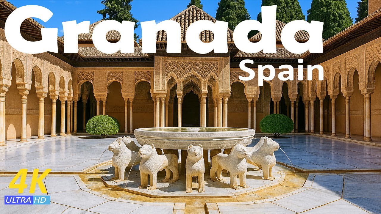 Alhambra Palace – Spain 🇪🇸 | Granada’s Jewel – Part 1 | 4K UHD