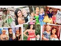 Every disney princess at disneyland