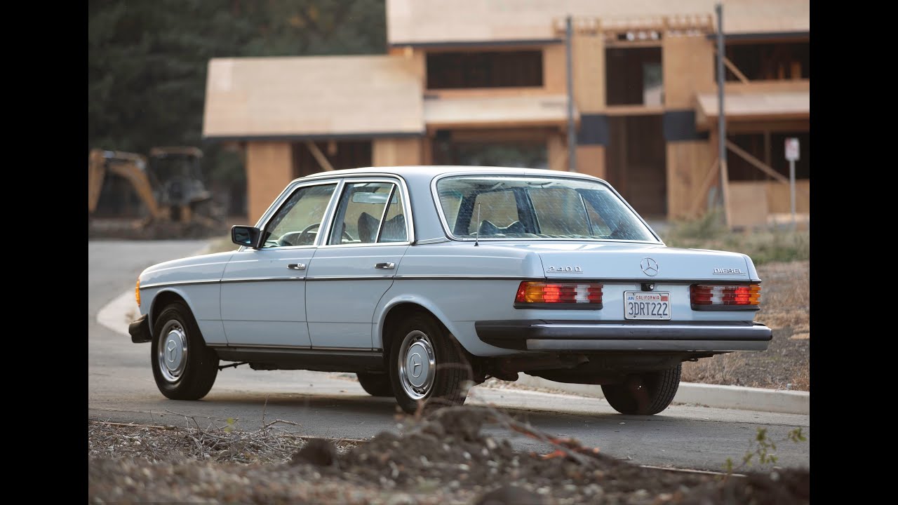 1977 Mercedes Benz 240d Walk Around Tour and Short Drive