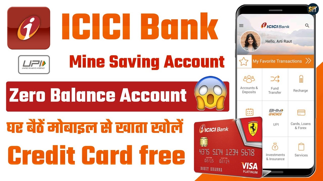 icici bank zero balance account opening online 2021 | how to open zero balance account in icici bank
