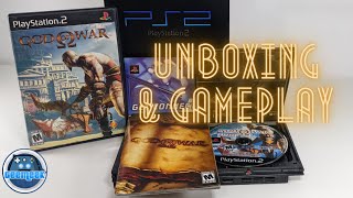 God of War PS2 - Unboxing & Gameplay