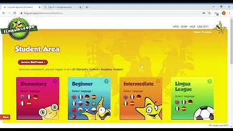 How to access Linguascope