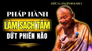 Phiền não sẽ chấm dứt nếu làm điều này, Đức Luangpor Kaset khai thị 
