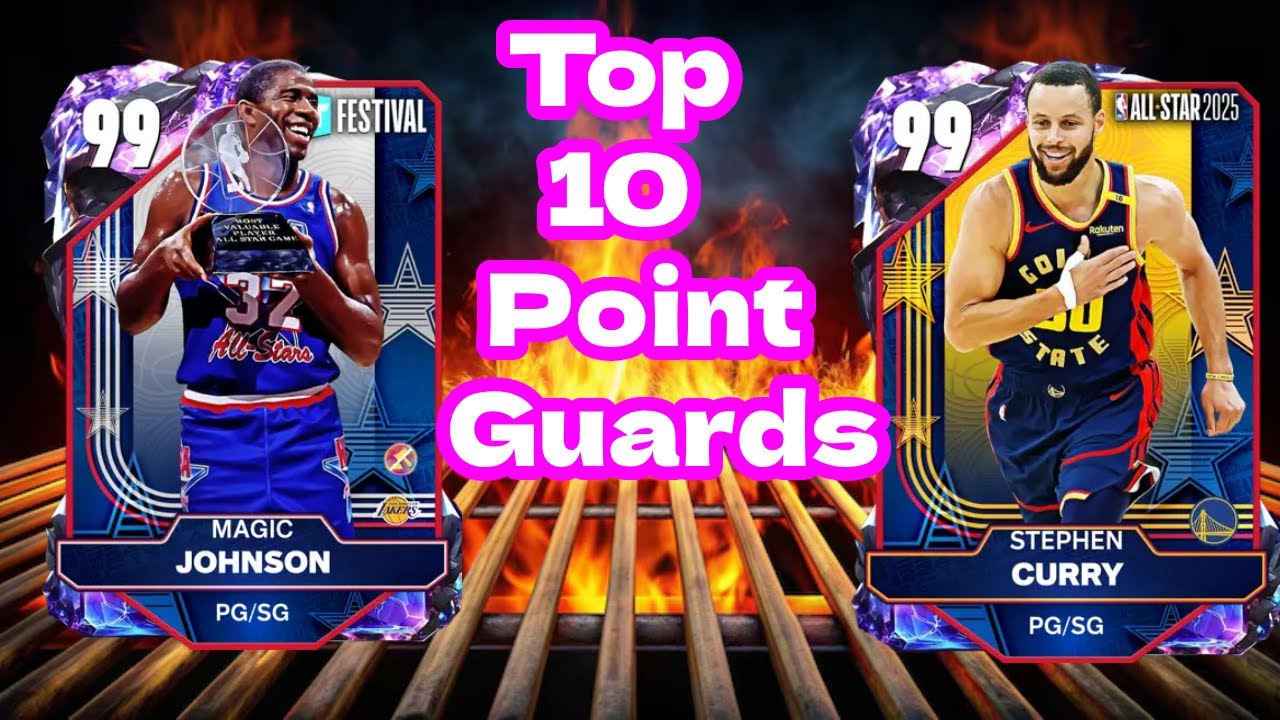 Top 10 Point Guards In NBA 2K25 MyTeam - YouTube