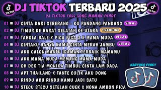 DJ TIKTOK TERBARU 2025-🎵DJ CINTA DARI SEBERANG-KU PANDANG2🎵DJ CINTAKU HANYA KAMU CINTA MERAH JAMBU