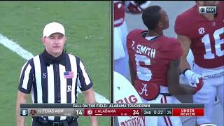 DeVonta Smith vs Texas A&M week 5 2020 Wealth