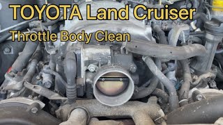 How to Clean Throttle Body 100 Series Land Cruiser