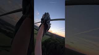 Crazy Ziplining Incident                      #shorts