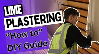 How to Lime Plaster – Basic Guide to Plastering Internal Walls with Lime