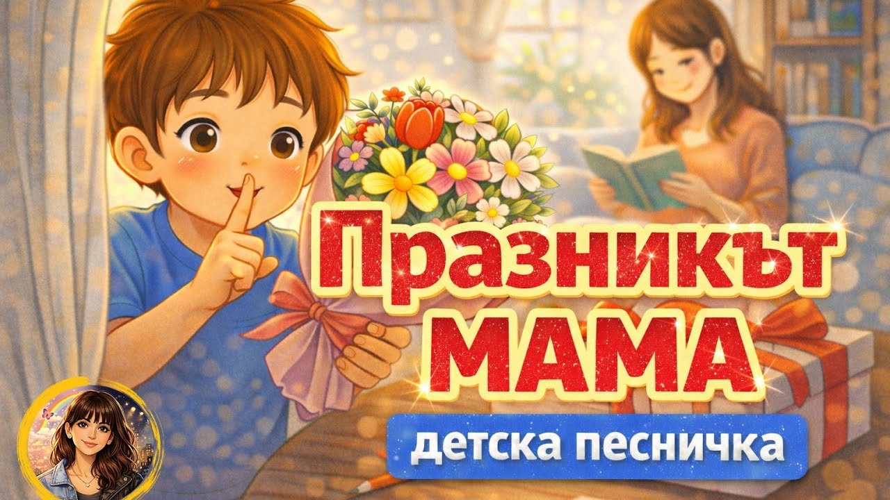 Празникът на мама | Детска песен за мама | Песен за 8 март 