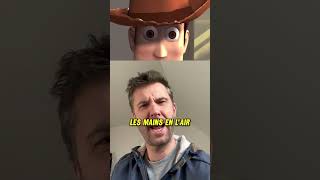 J'ai vraiment commencé sur  le doublage sur Toy Story !