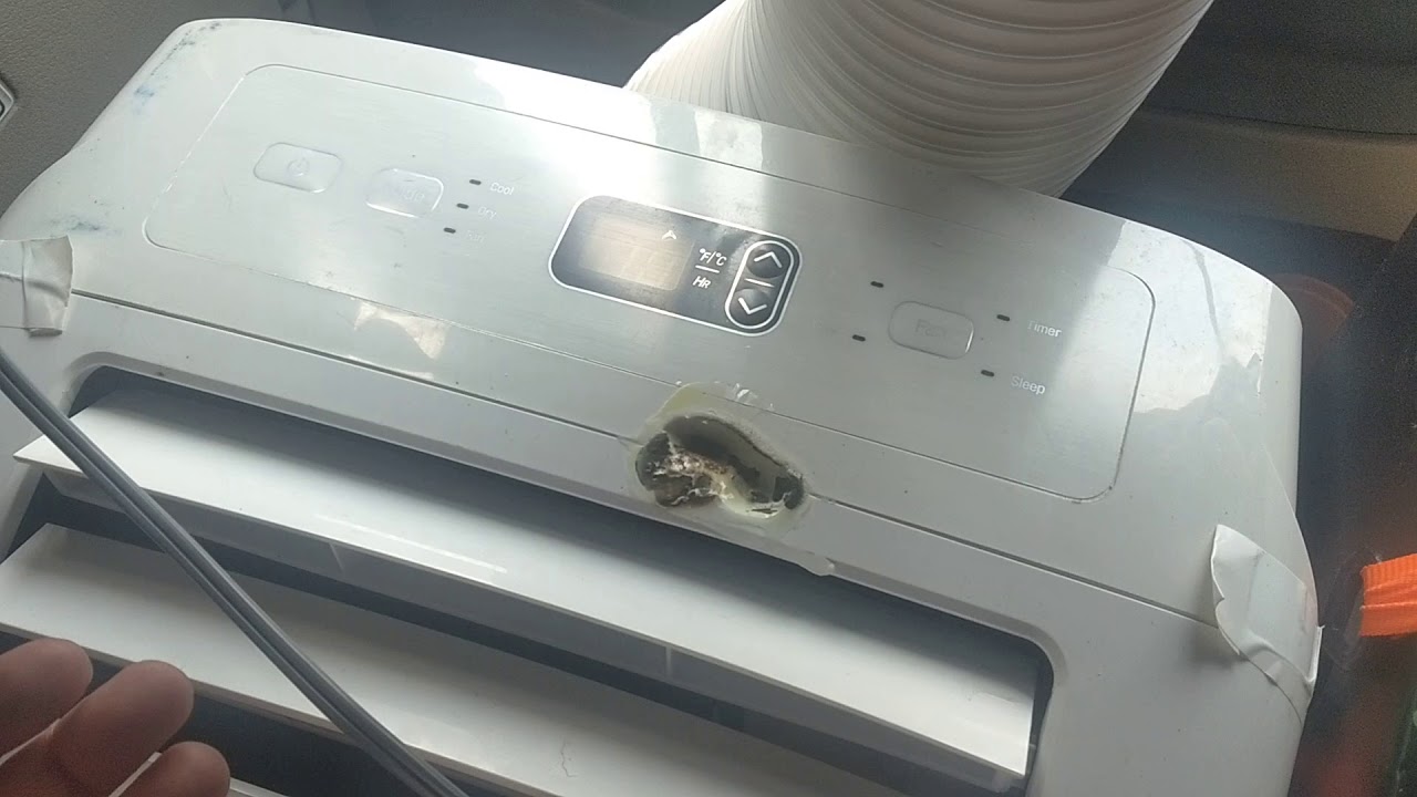 Predator 2000 watt generator 8000 btu AC LG harbor freight. Cheap truck Apu.