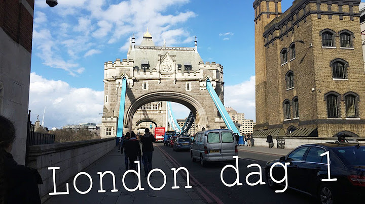 Vi åker till London!!