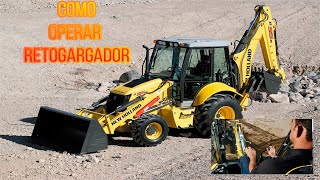 Si aplicas estos movimientos puedes manejar  una excavadora.