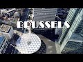 Brussels  rogier  drone  4k