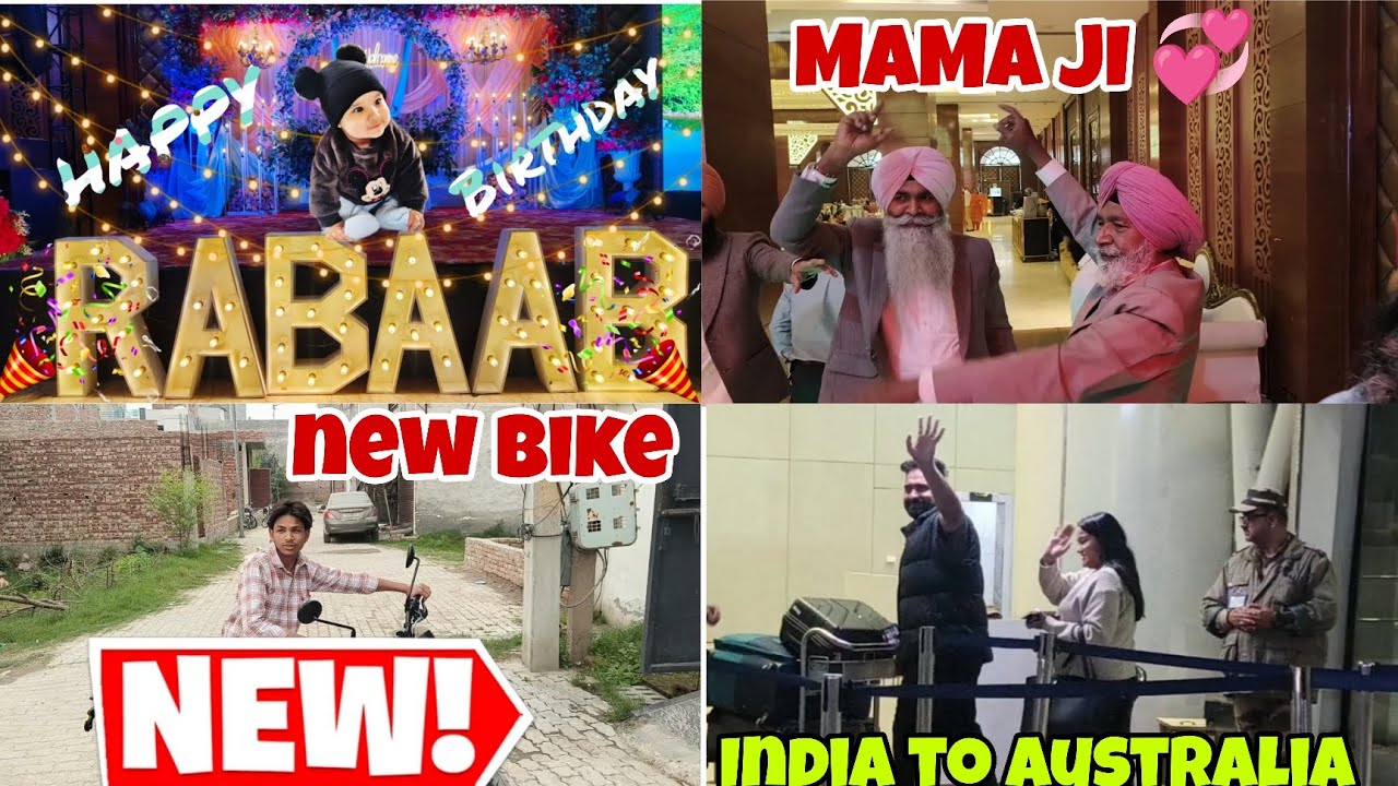 RABAAB INDIA AYA 🇮🇳 JANG TE BHABI AUSTRALIA VAPAS CHAL GYE ✈️✈️