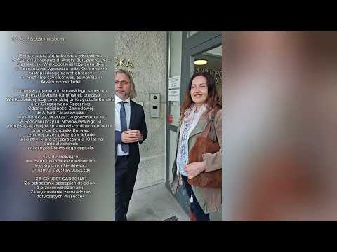 Wielkopolskiea Izba Lekarska strzeżona jak TWIERDZA! Sprawa dr Anety Borczyk- Kotwas