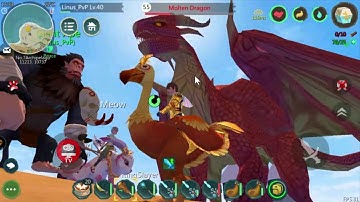 Game 3D Utopia Origin: US 701 Hunt No.7 Molten Dragon 55 with Epic Sword Scrytal 40 | Full Length