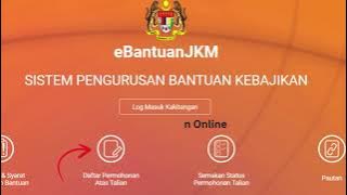 Cara Memohon Bantuan JKM Secara Online (Panduan Lengkap)