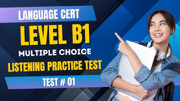 LanguageCert B1 Listening Practice Test | Achiever Level B1 | Multiple Choice Questions And Answers