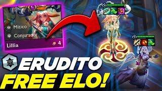 🔥 TOP 1 ASEGURADO con LILLIA ERUDITOS en TFT SET 11