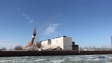 Nanticoke Stack Demolition