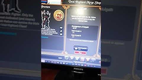 Getting void highlord in aqw !!